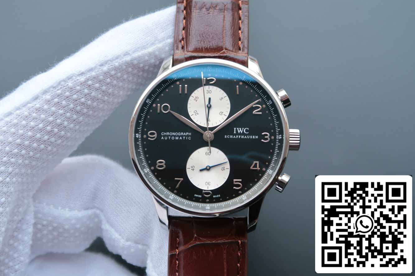 IWC Portugieser IW371404 1:1 Mejor edición ZF Factory V7 esfera negra