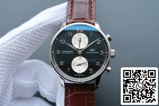 IWC Portugieser IW371404 1:1 Meilleure édition ZF Factory V7 Cadran noir