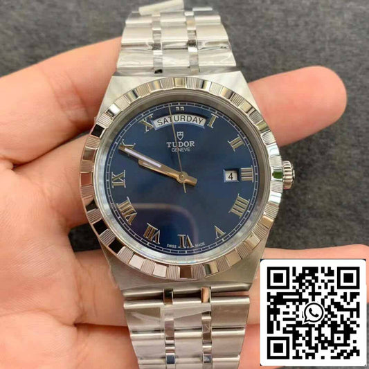 Replica Tudor Royal M28600-0005 day date V7 Factory Blue Dial