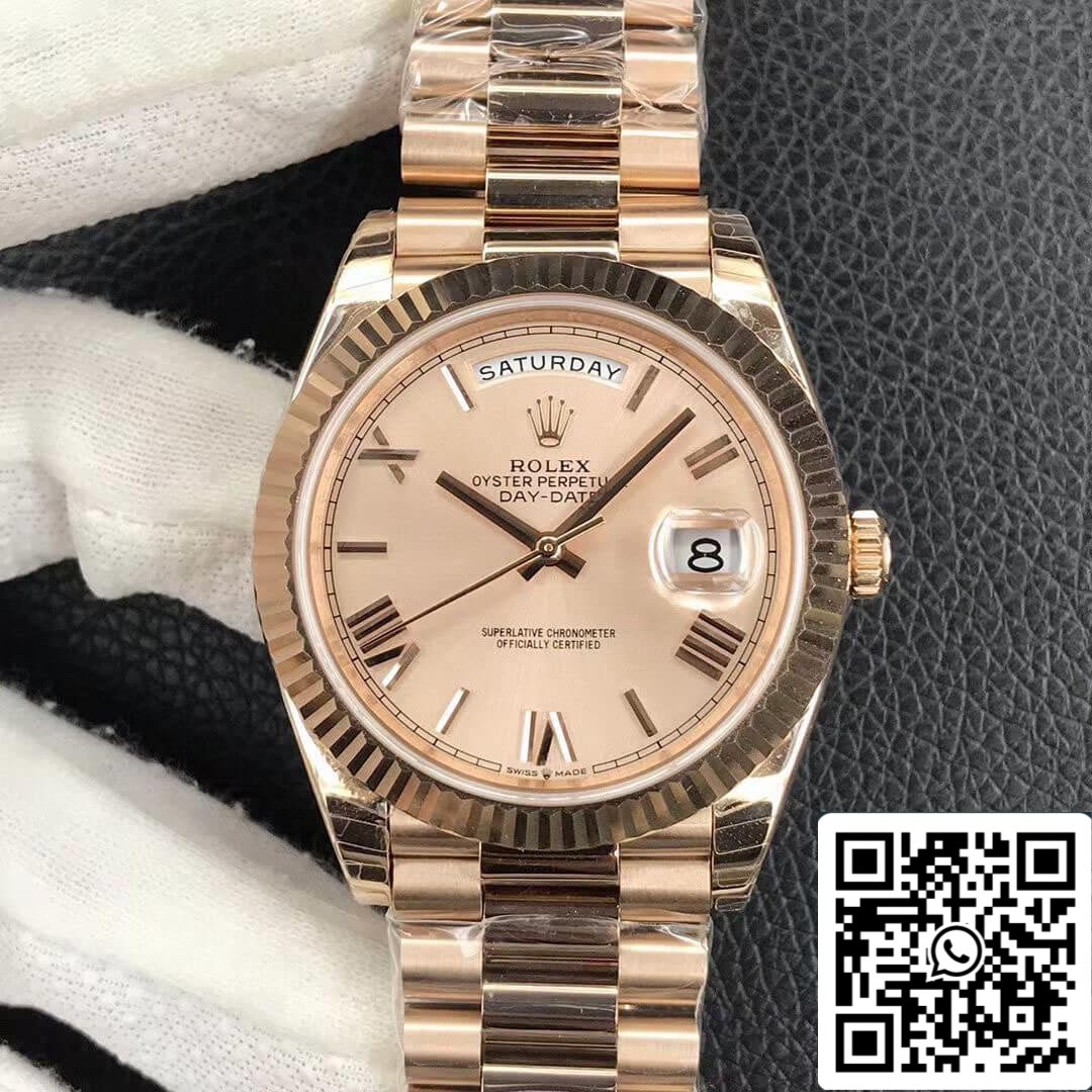 Rolex Day Date M228238-0006 1:1 Meilleure édition EW Factory Cadran doré