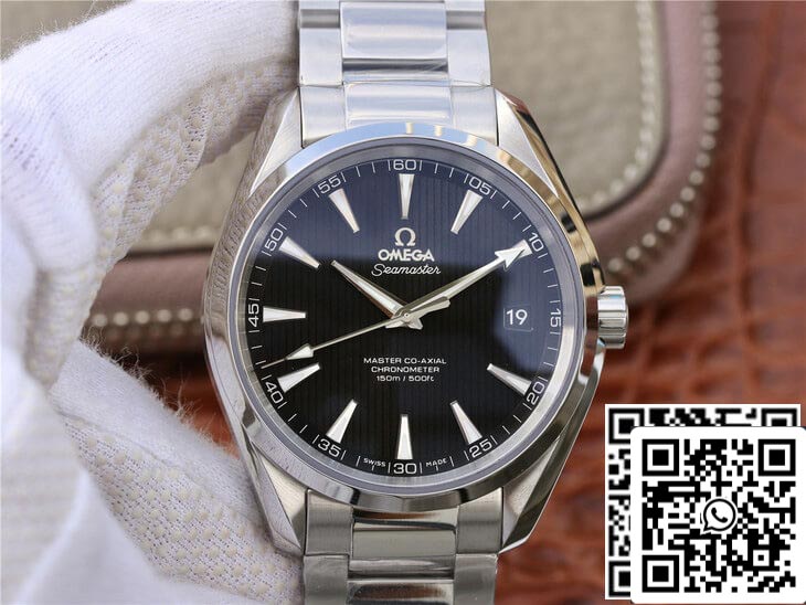 Omega Seamaster 231.10.42.21.06.001 1:1 Meilleure édition VS Factory Cadran noir foncé