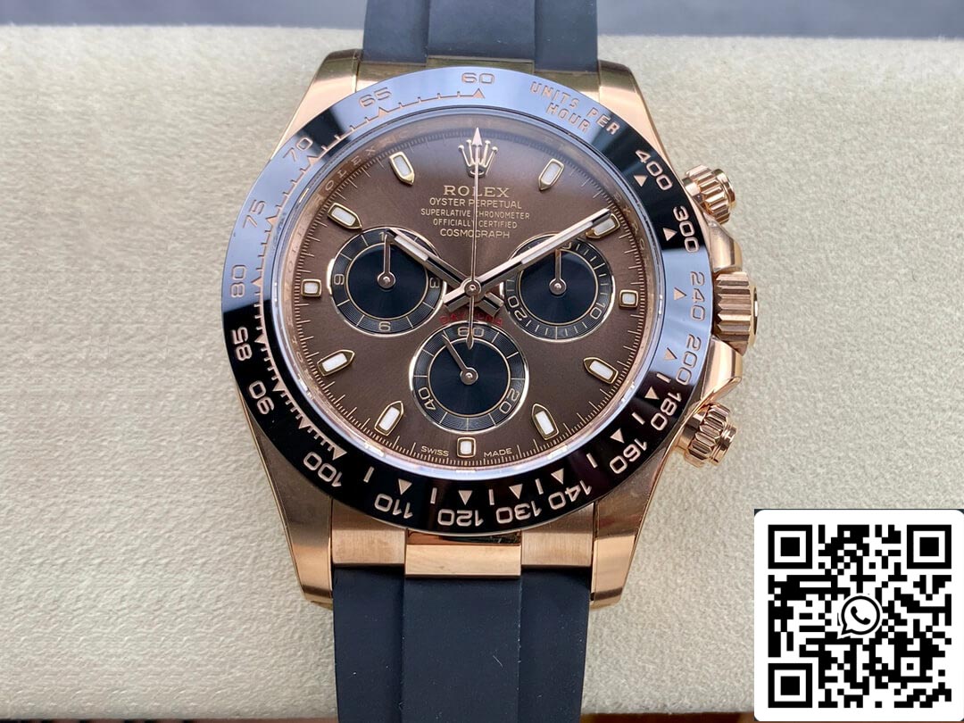 Rolex Cosmograph Daytona M116515LN-0041 1:1 Meilleure édition Clean Factory Cadran Chocolat