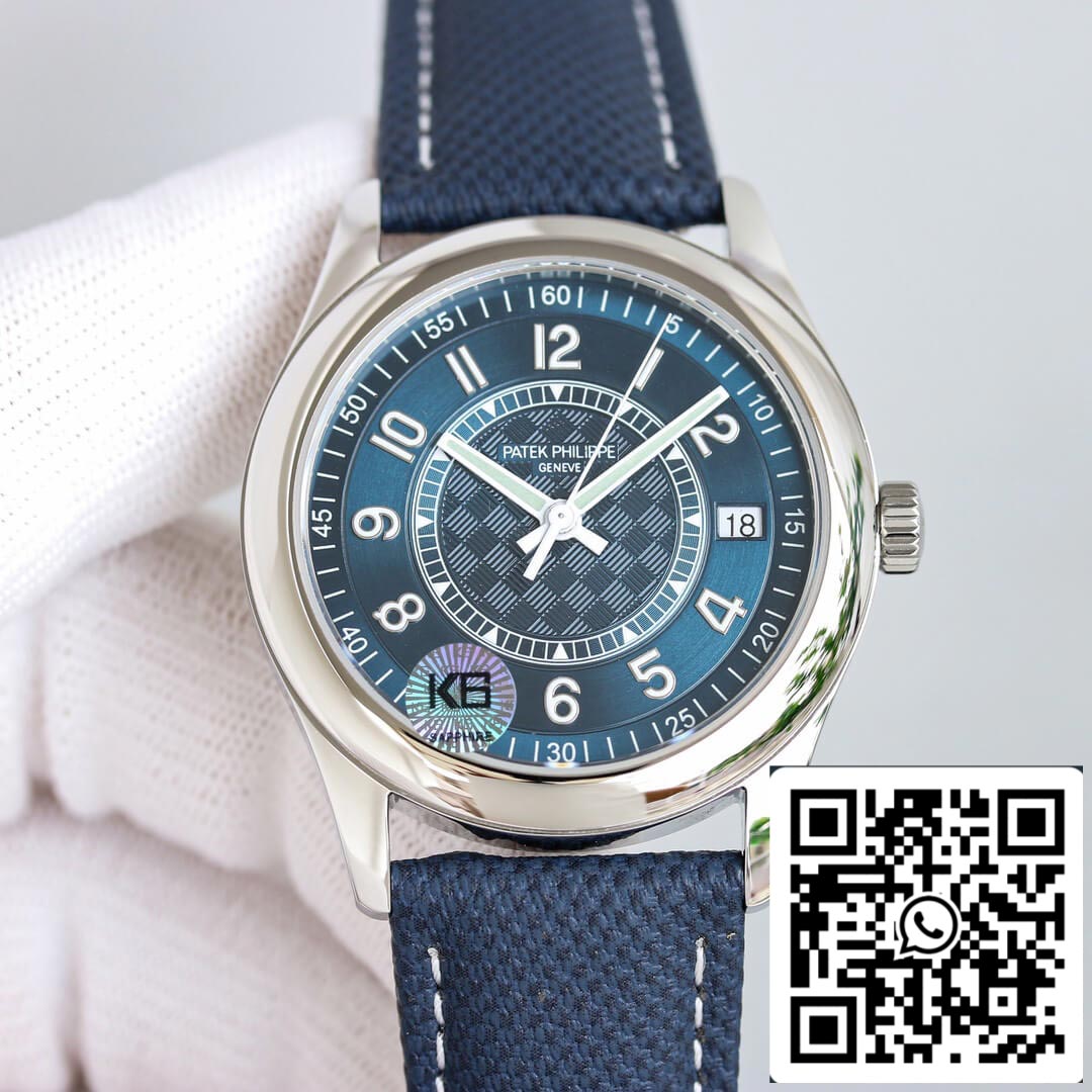 Patek Philippe Calatrava 6007A-001 1:1 Meilleure édition GS Factory Cadran bleu