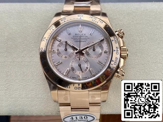 Rolex Cosmograph Daytona 116505 1:1 Meilleure édition Clean Factory Or rose