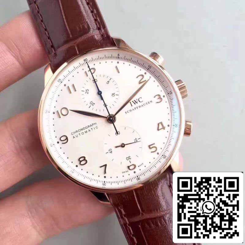 Cronógrafo Português IWC IW371445 ZF Factory 1:1 Melhor Edição Suíça ETA7750