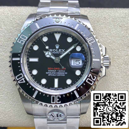 Rolex Sea-Dweller 126600 AR Factory Cadran noir 1:1 Meilleure édition suisse ETA2824