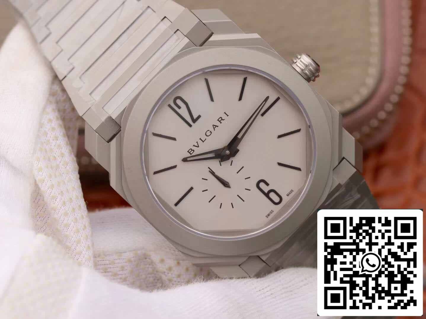 Bvlgari Octo Finissimo 103011 1:1 Meilleure édition BV Factory Cadran gris argenté