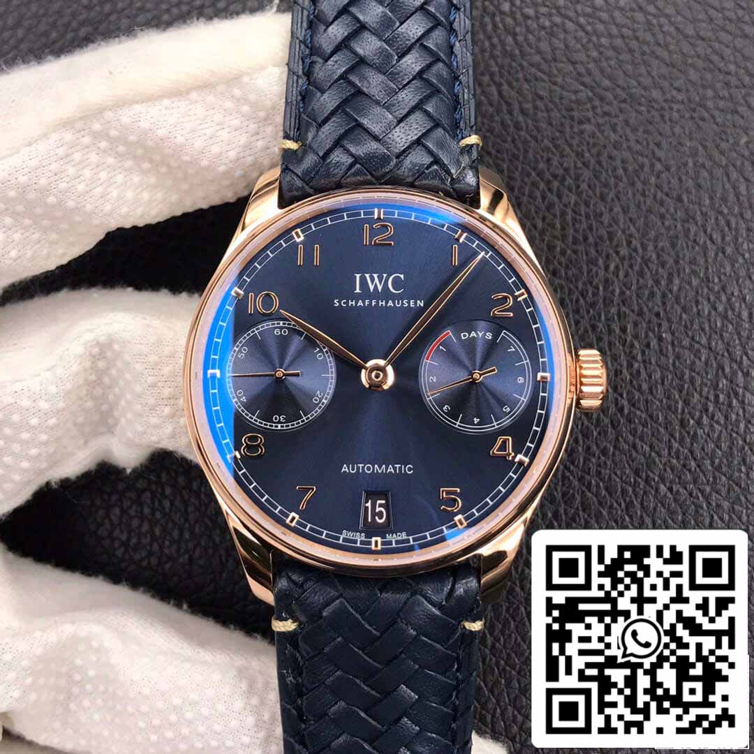 IWC Portugieser IW500713 1:1 Meilleure édition ZF Factory Cadran bleu