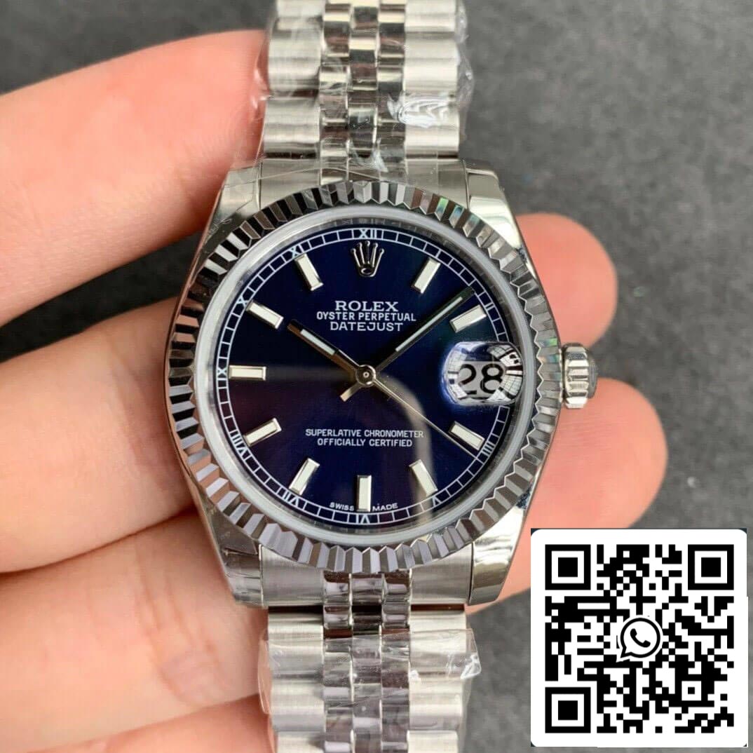 Rolex Datejust M178274-0037 1:1 Meilleure édition GS Factory Cadran bleu