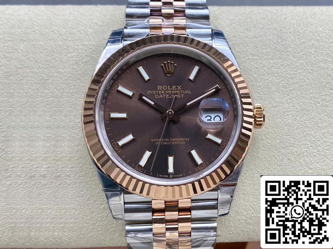 Rolex Datejust M126331-0002 1:1 Best Edition VS Factory Brown Dial