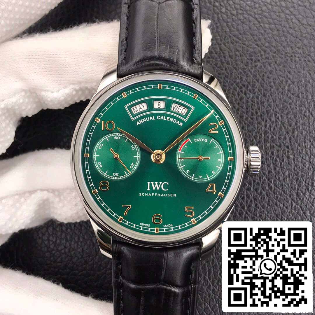 IWC Portugieser IW503510 1:1 Meilleure édition ZF Factory Cadran vert