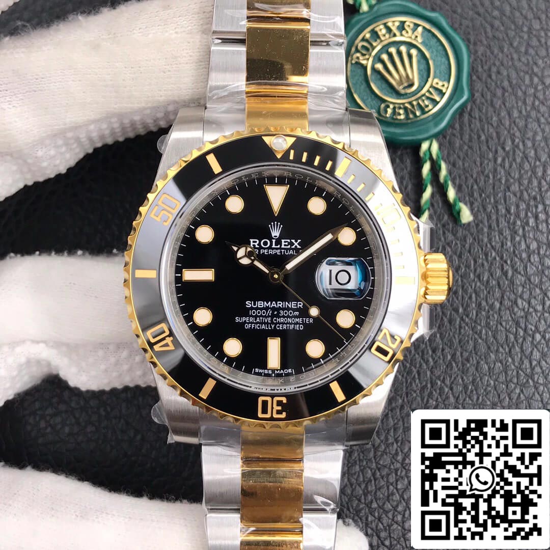 Rolex Submariner 116613-LN-97203 40MM 3135 Uhrwerk VS Fabrik schwarzes Zifferblatt