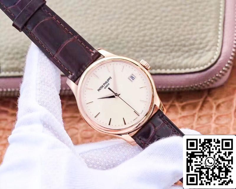 Patek Philippe Calatrava 5227R-001 ZF Factory 1:1 Best Edition 18K Rose Gold Case Swiss Cal.324 SC