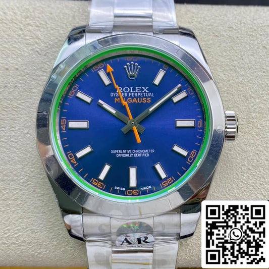 Rolex Milgauss 116400GV AR Factory 1:1 Miglior Edizione Svizzera ETA3131