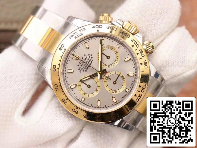 Rolex Daytona Cosmograph M116503-0002 1:1 Best Edition Noob Factory Gray Dial Swiss ETA4130