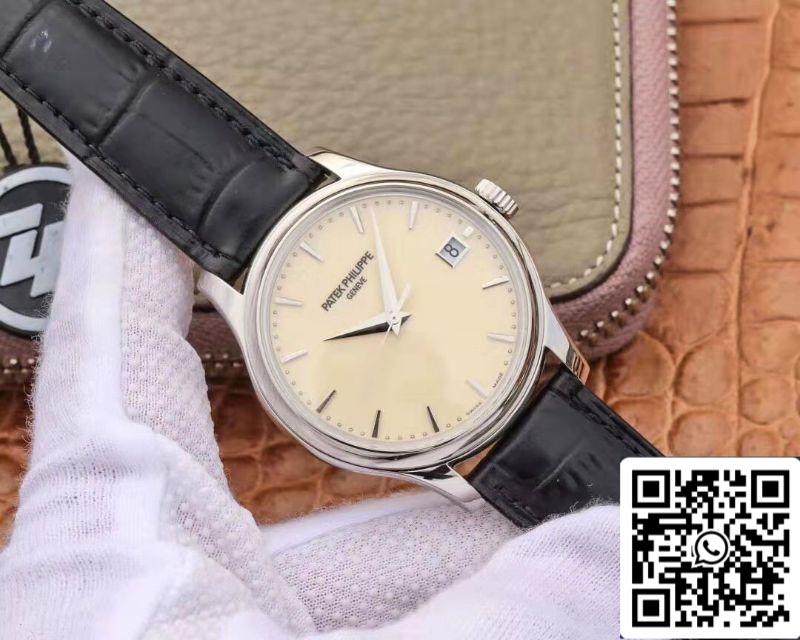 Patek Philippe Calatrava 5227 ZF Factory 1:1 Best Edition White Dial Swiss Cal.324 SC