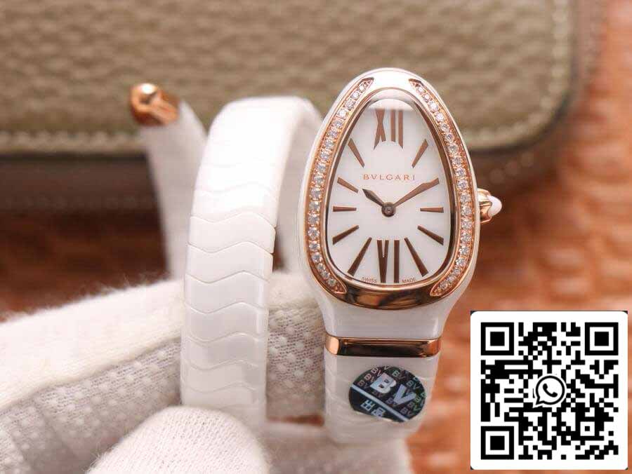 Bvlgari Serpenti 102613 1:1 Meilleure édition BV Factory Cadran blanc