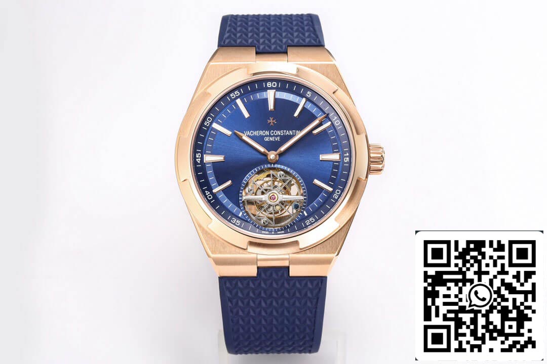 Vacheron Constantin Overseas Tourbillon 6000V/110R-B733 1:1 Meilleure édition BBR Factory Bracelet en caoutchouc