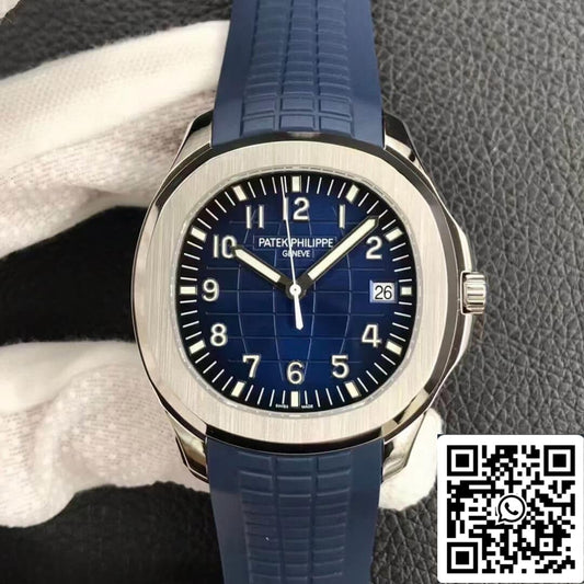 Patek Philippe Aquanaut 5168G-001 1:1 Best Edition 3K Factory V2 Version Blue Dial