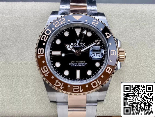 Rolex GMT Master II M126711chnr-0002 1:1 Best Edition C+ Factory Rose Gold