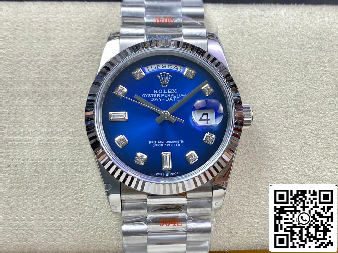 Rolex Day Date M128239-0023 36MM 1:1 Melhor Edição GM Factory Diamond Dial