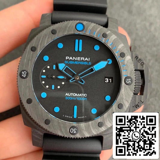 Panerai Submersible PAM00960 1:1 Meilleure édition VS Cadran noir d'usine