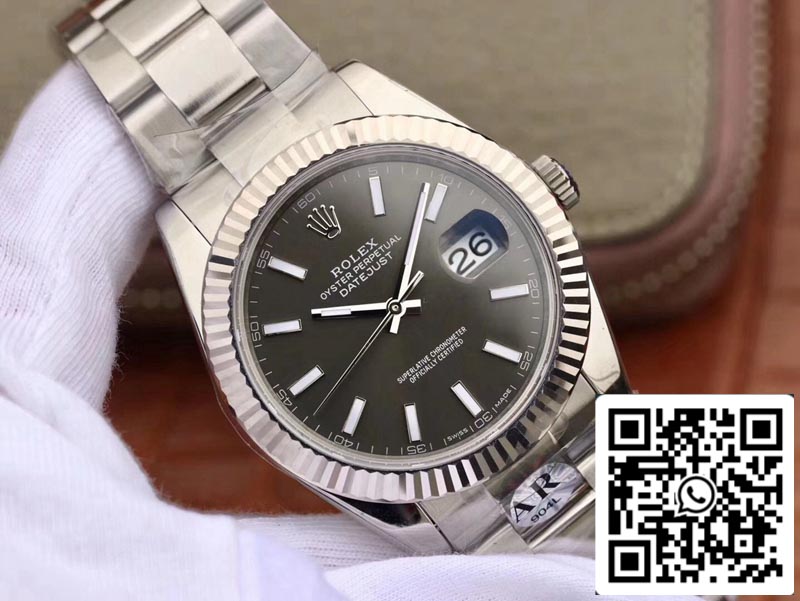 Rolex Datejust 126334 1:1 Best Edition AR Factory quadrante nero svizzero ETA2824