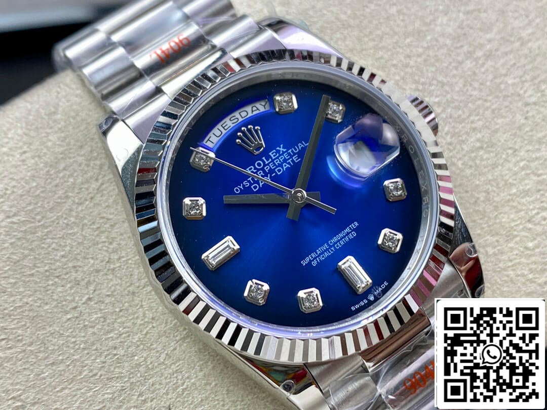 Rolex Day Date M128239-0023 36MM 1:1 Melhor Edição GM Factory Diamond Dial