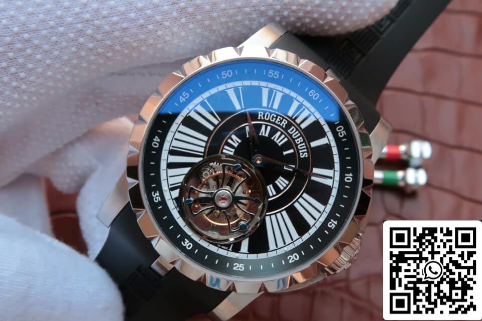 Roger Dubuis Hommage Tourbillon 1:1 Meilleure édition JB Factory Or rose