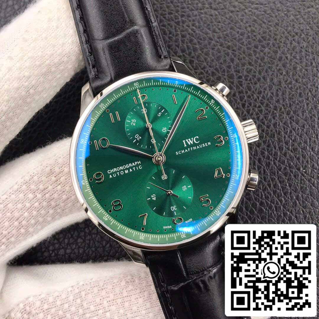 IWC Portugieser IW371615 1:1 Meilleure édition ZF Factory Cadran vert