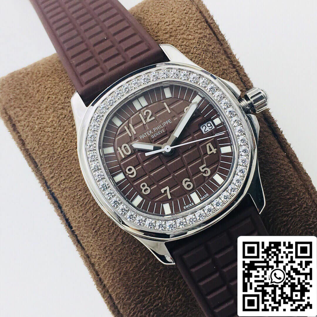 Patek Philippe Aquanaut 5067A-023 Quartz Movement 1:1 Best Edition PPF Factory Brown Strap