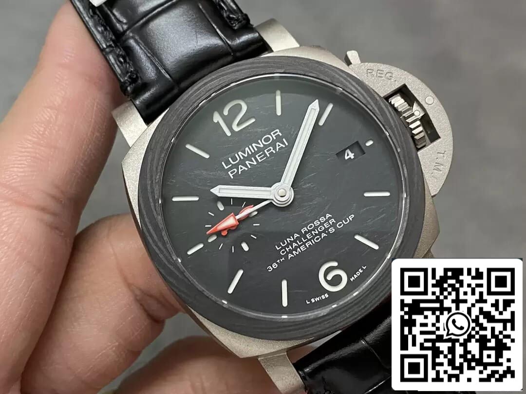 Panerai Luminor PAM01096 1:1 Meilleure édition VS Cadran noir d'usine