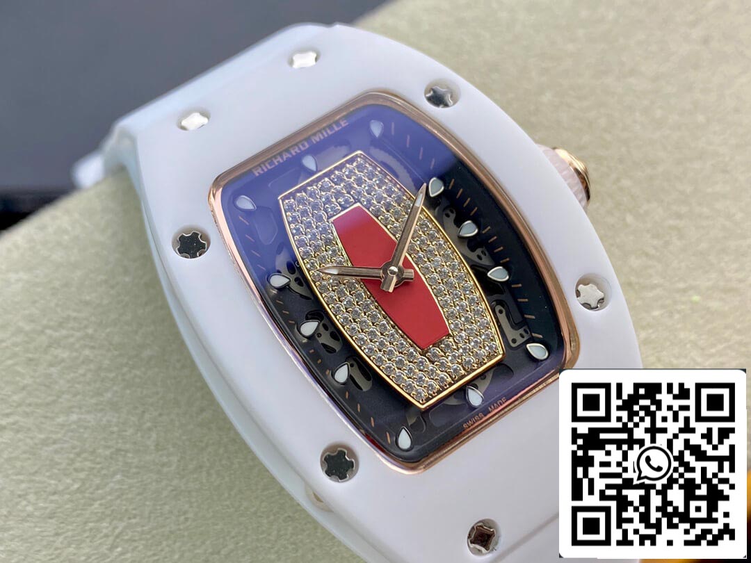 Richard Mille RM 07-01 1:1 Best Edition RM Factory Diamant-Zifferblatt