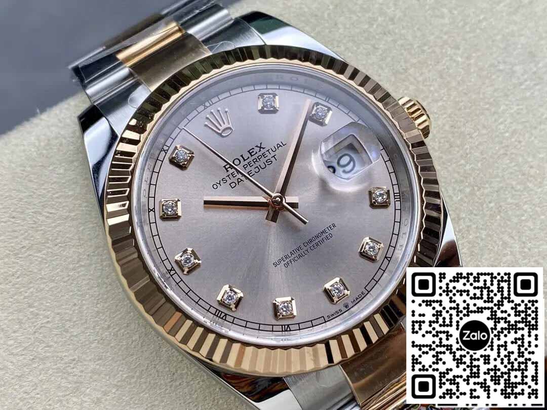 Rolex Datejust 41MM M126331-0007 1:1 Best Edition sauberes Fabrikdiamantzifferblatt