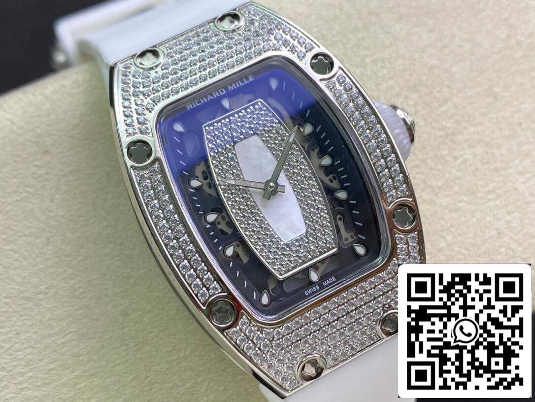 Richard Mille RM 07-01 1: 1 Best Edition RM Factory Diamond Case