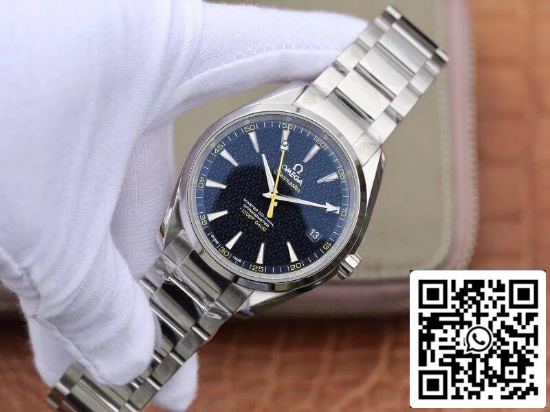 Omega Seamaster Aqua Terra 231.10.42.21.03.004 150M “James Bond” Stainless Steel 1:1 Best Edition Stainless Steel Bracelet Swiss ETA8500 Blue textured dial