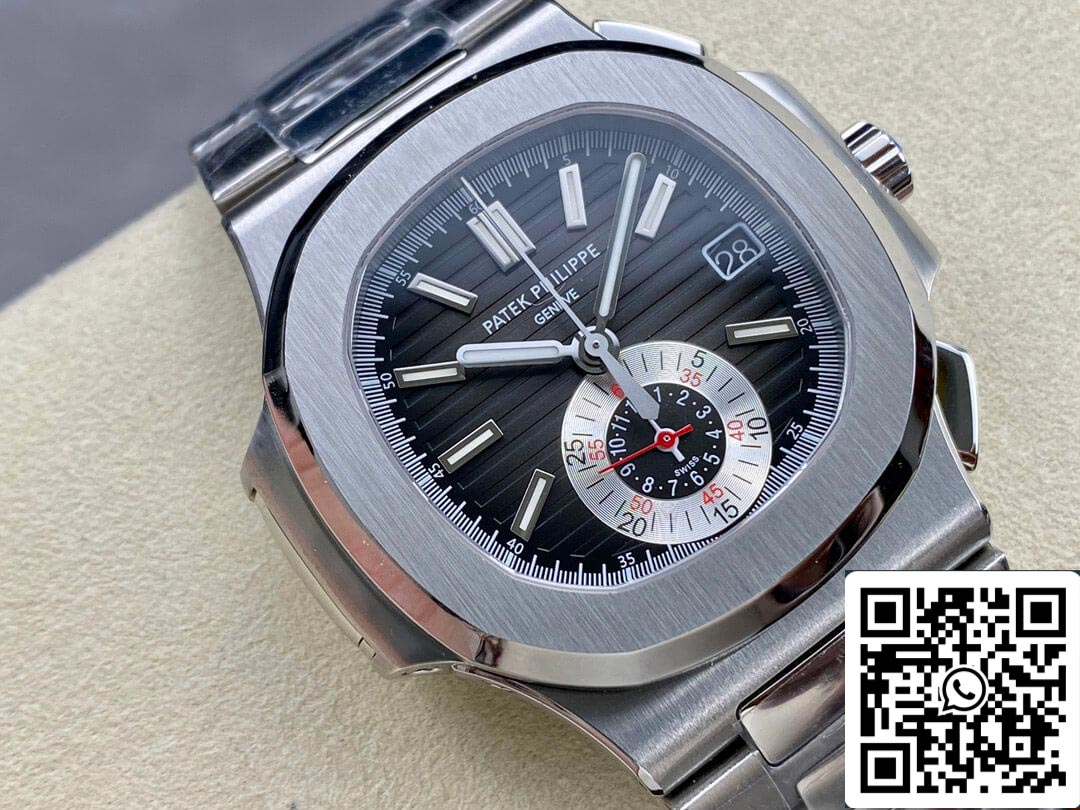 Patek Philippe Nautilus 5980/1A-014 1:1 Best Edition PPF Factory Black Dial