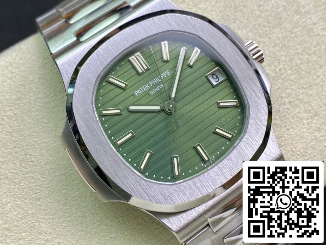 Patek Philippe Nautilus 5711/1A 1:1 Best Edition PPF Factory quadrante verde oliva