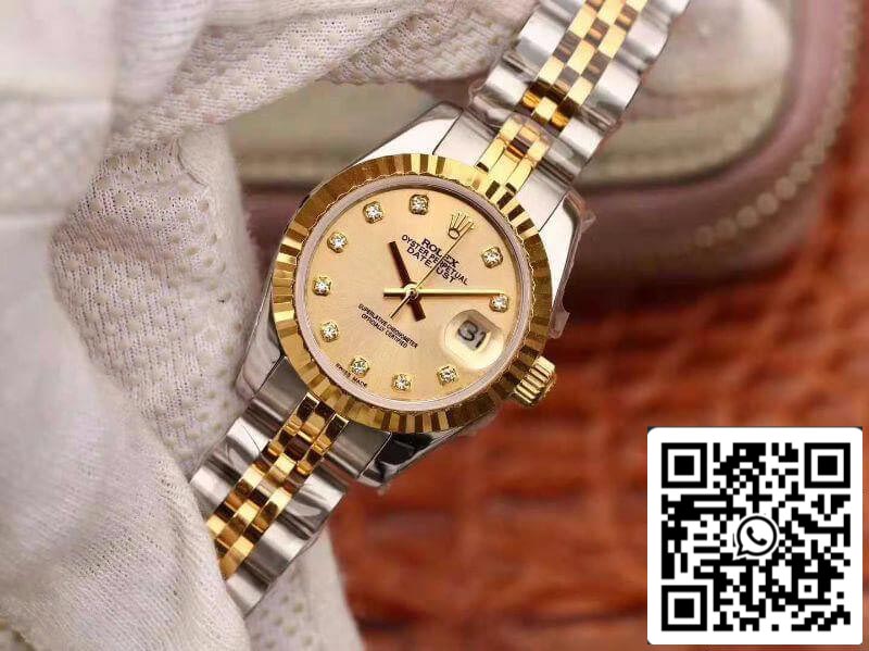 Rolex Lady Datejust 28MM 1:1 Migliore edizione svizzera Movimento NH05 originale importato Quadrante in oro 18 carati