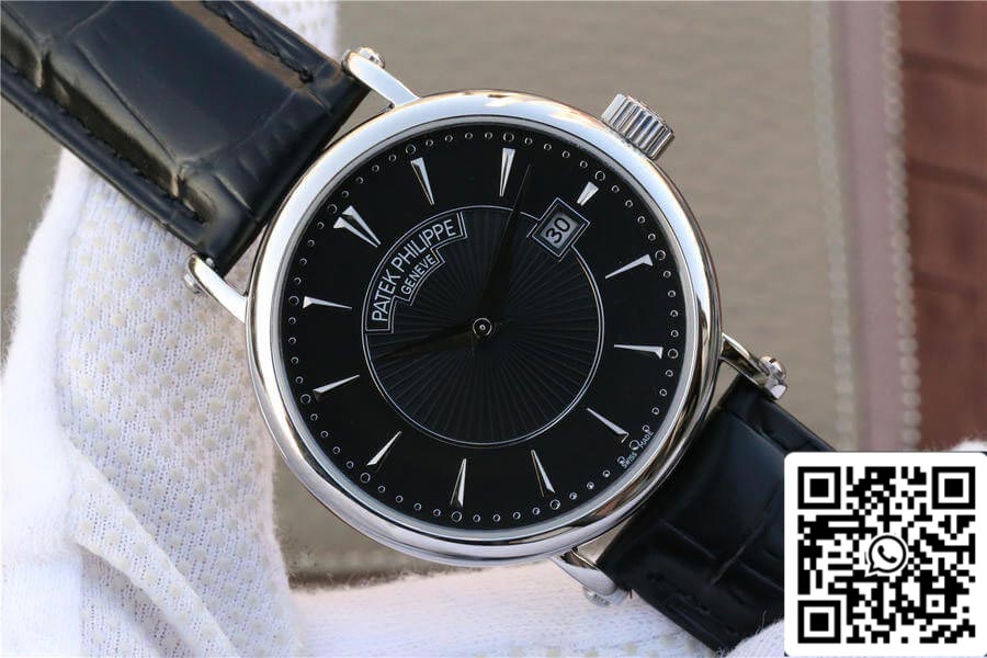 Patek Philippe Calatrava 5153G-001 1:1 Best Edition ZF Factory Black Dial