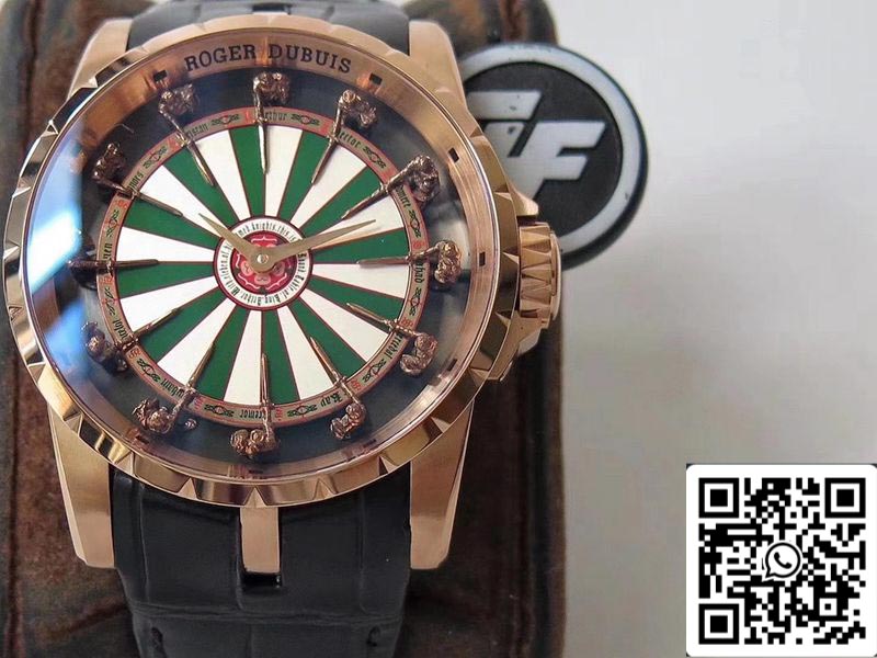 Roger Dubuis Excalibur RDDBEX0398 1:1 Meilleure édition ZF Factory Or Rose Suisse ETA8215