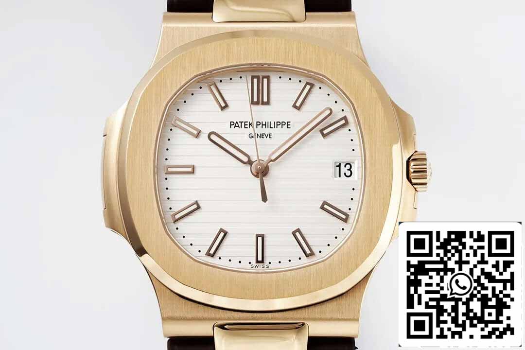 Patek Philippe Nautilus 5711 1:1 Best Edition PPF Factory Brown Rubber Strap