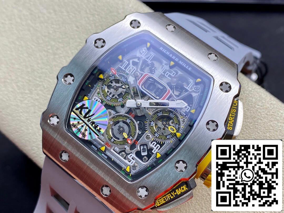 Richard Mille RM11-03 1:1 Meilleure édition KV Factory Titanium Steel