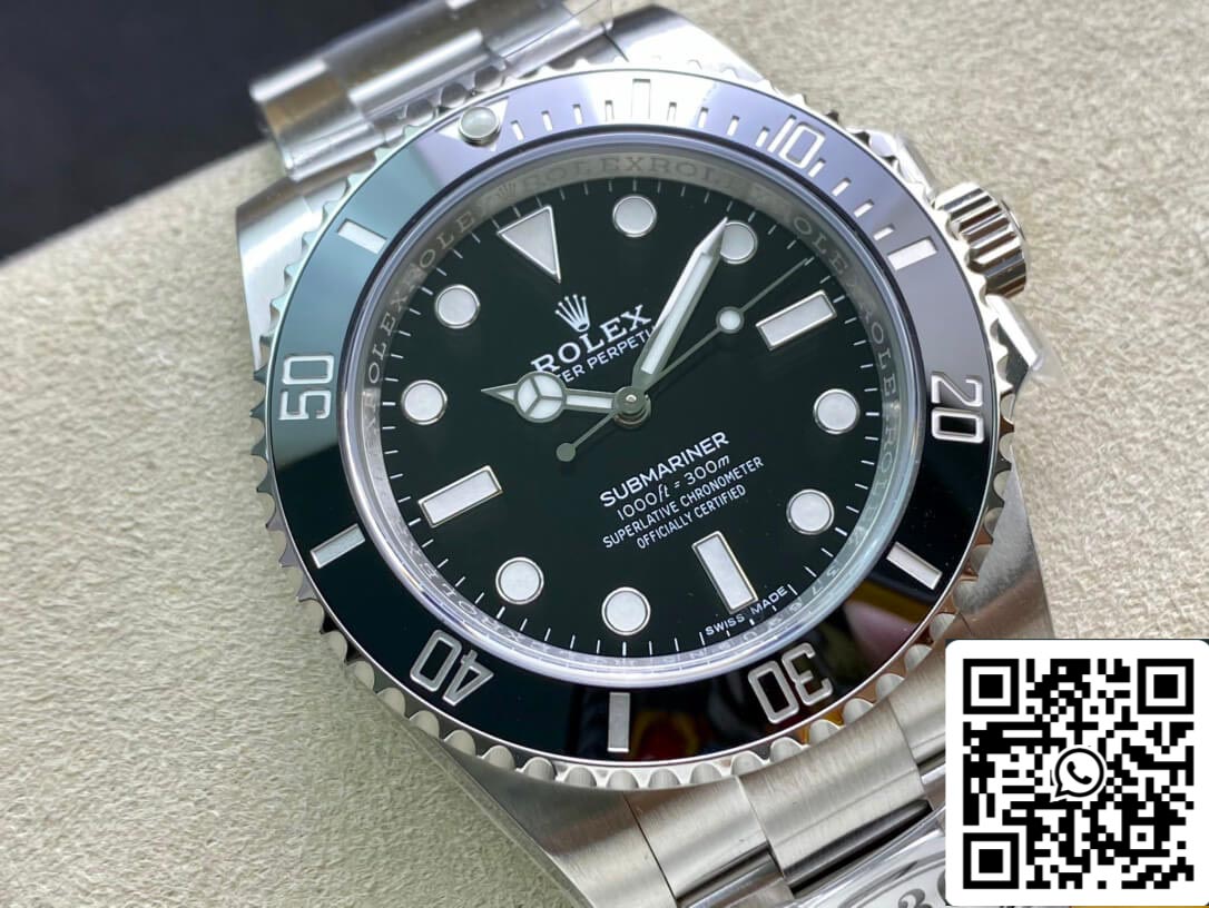 Rolex Submariner 114060-97200 1:1 Meilleure édition Clean Factory V4 Cadran noir