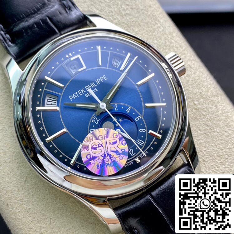 Patek Philippe Complicações 5205G-013 1:1 Melhor Edição GR Factory Mostrador Azul