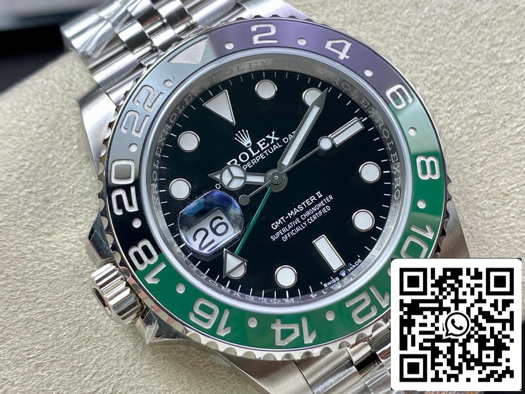 Rolex GMT Master II M126720vtnr-0002 1:1 Best Edition Clean Factory schwarzes Zifferblatt