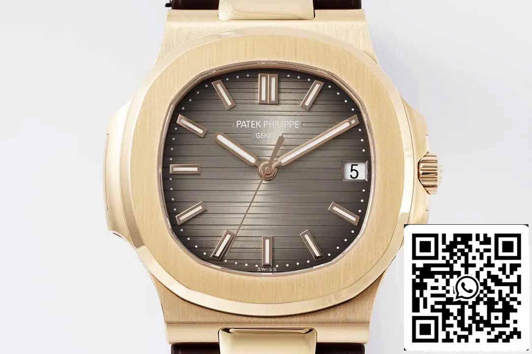 Patek Philippe Nautilus 5711 1:1 Meilleure édition PPF Factory Bracelet en caoutchouc