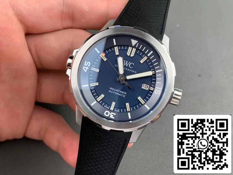 IWC Aquatimer IW329005 1:1 Best Edition V6 Factory blaues Zifferblatt Schweizer ETA9015