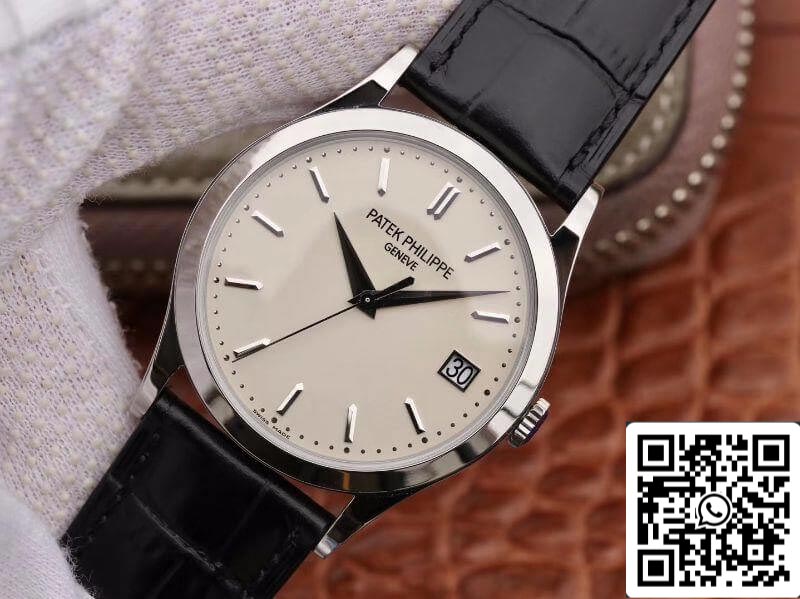 Patek Philippe Calatrava 5296G-010 ZF Factory 1:1 Melhor Edição Suíça ETA324CS