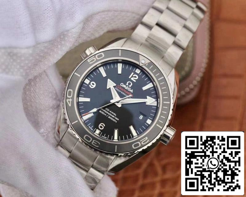 Omega Seamaster 232.30.42.21.01.001 1:1 Meilleure édition VS Factory Cadran noir Swiss 8500